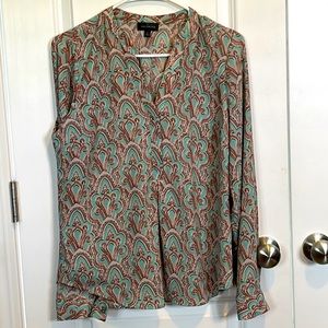 The Limited patterned sheer top